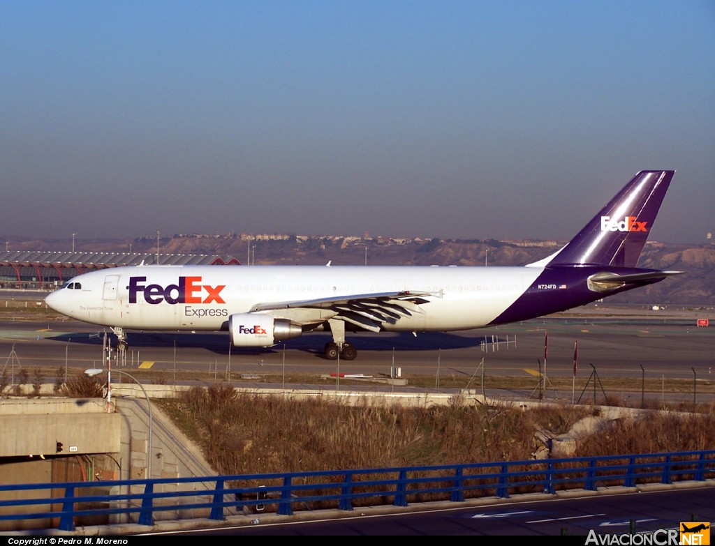 N724FD - Airbus A300B4-622R - FedEx