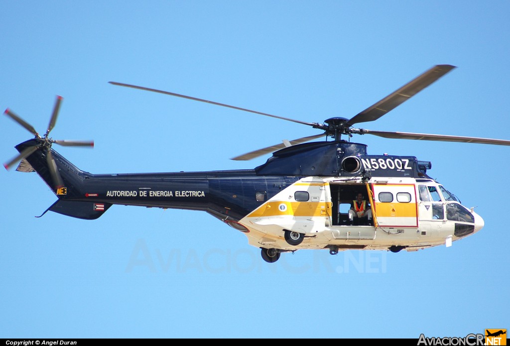 N5800Z - Aerospatiale AS332C Super Puma - Autoridad de Energía Eléctrica de Puerto Rico (AEE