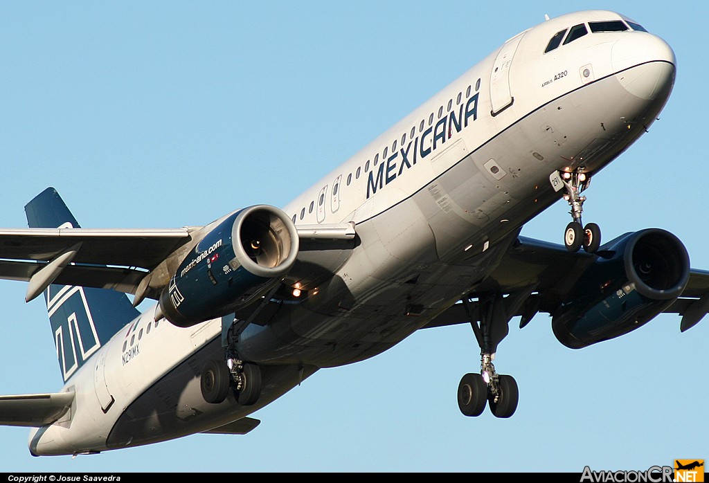 N291MX - Airbus A320-231 - Mexicana