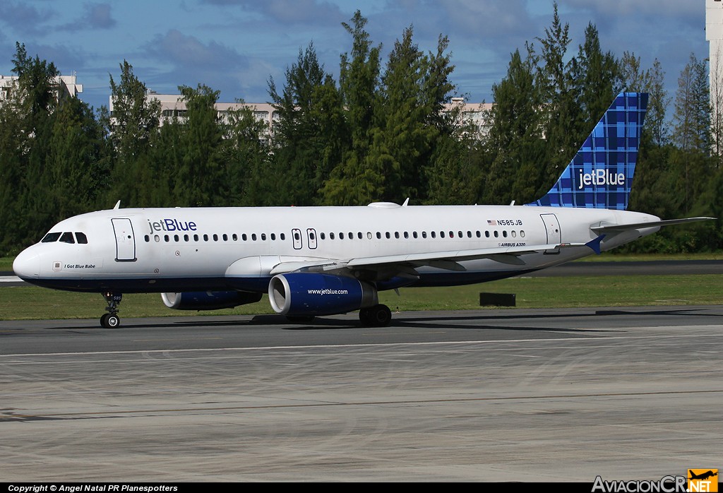 N585JB - Airbus A320-232 - Jet Blue