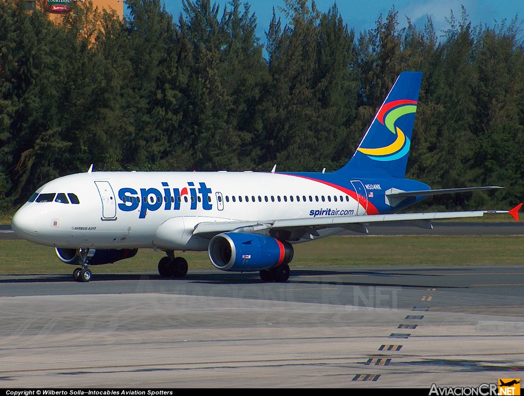 N504NK - Airbus A319-132 - Spirit Airlines