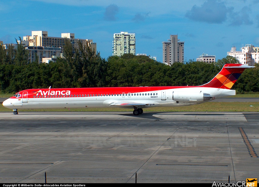 N632CT - McDonnell Douglas MD-83 - Avianca Colombia