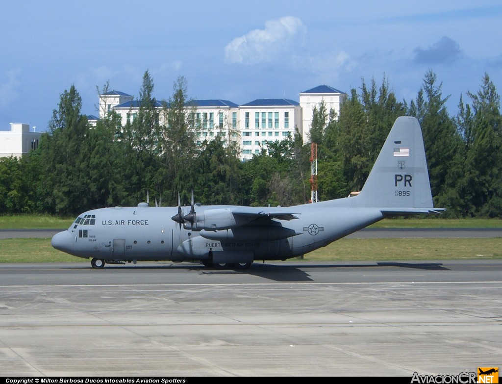 895 - Lockheed C-130E Hercules (L-382) - USA-National Guard