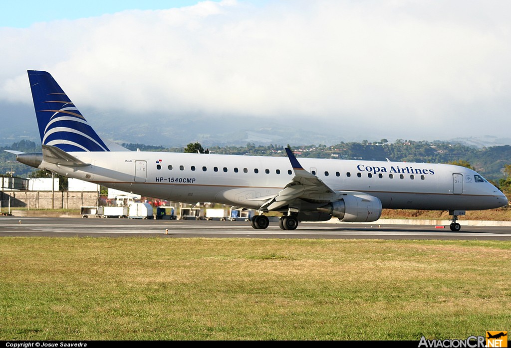 HP-1540CMP - Embraer 190-100IGW - Copa Airlines