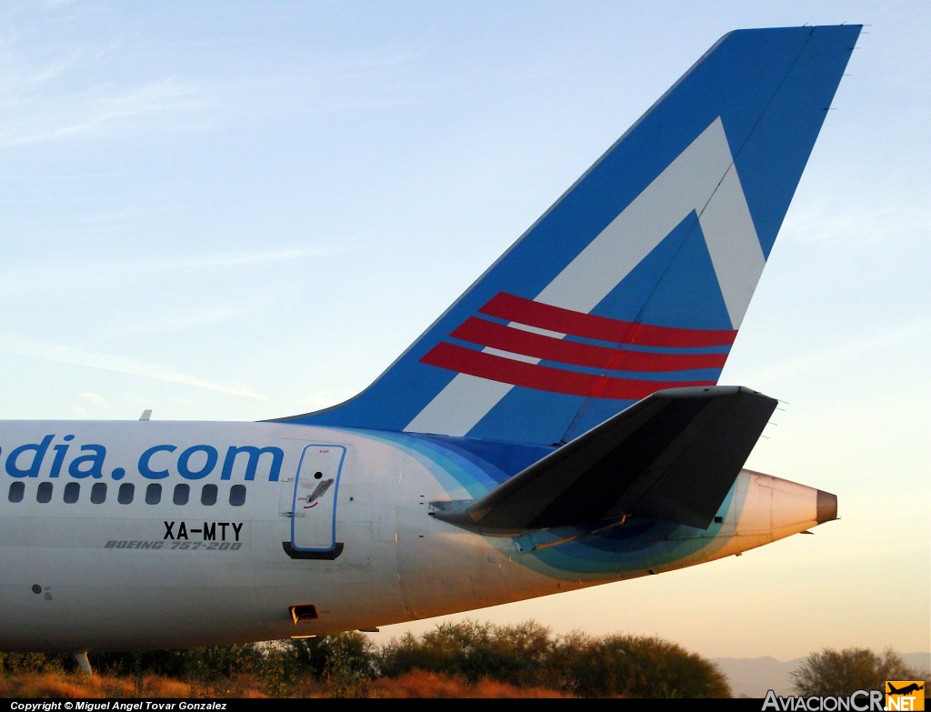XA-MTY - Boeing 757-2YO - ALADIA (AYD)