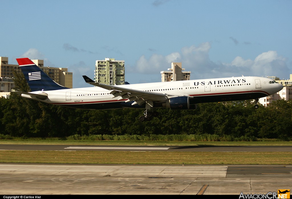 N275AY - Airbus A330-323X - US Airways