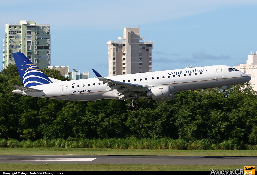 HP-1558CMP - Embraer 190-100IGW - Copa Airlines