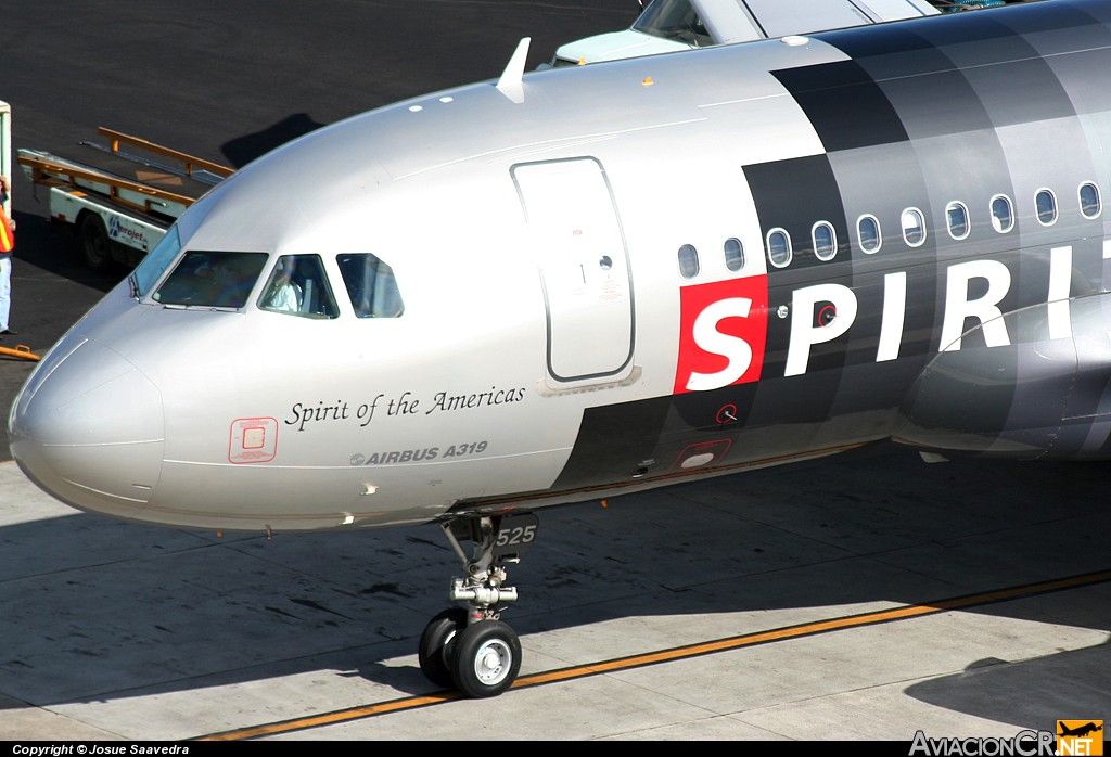 N525NK - Airbus A319-132 - Spirit Airlines