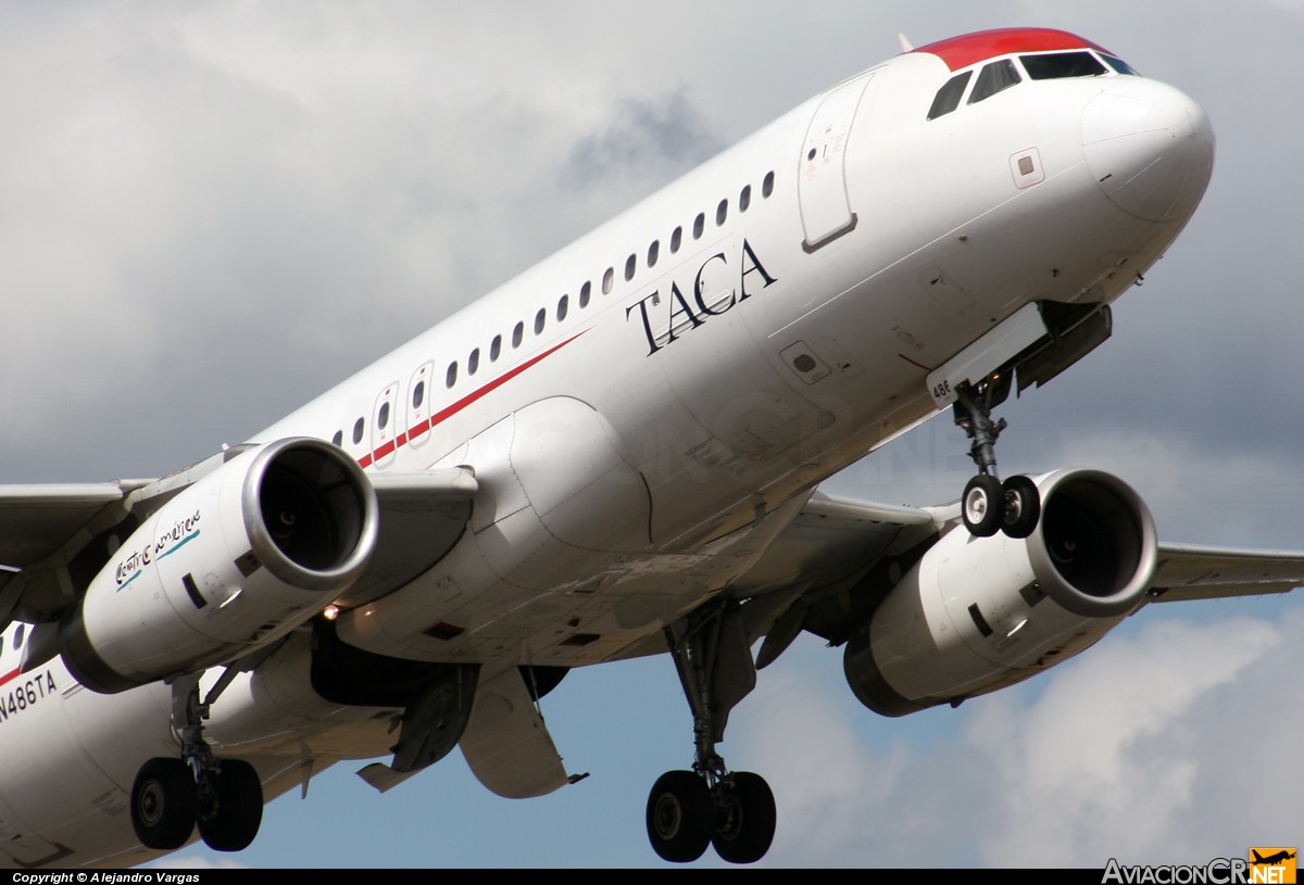 N486TA - Airbus A320-233 - TACA