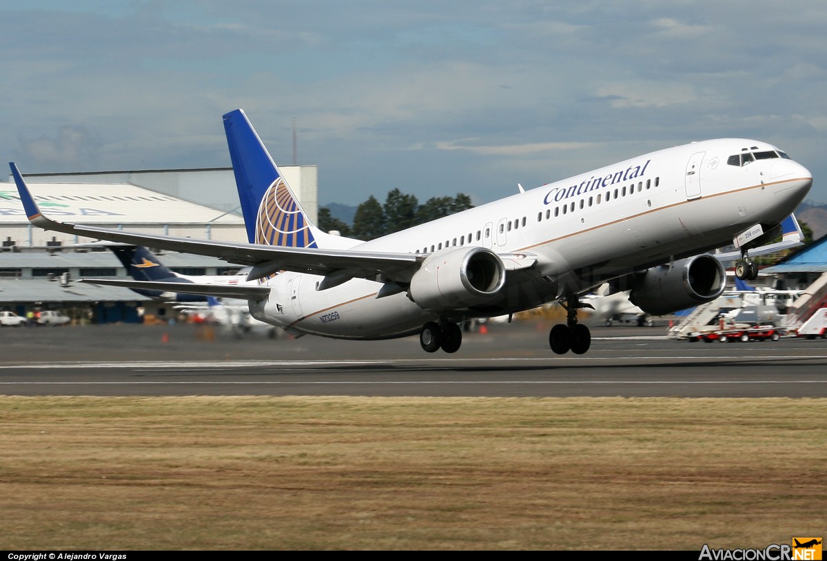 N73259 - Boeing 737-824 - Continental Airlines