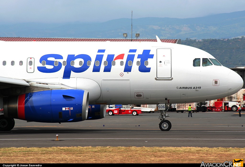 N506NK - Airbus A319-132 - Spirit Airlines