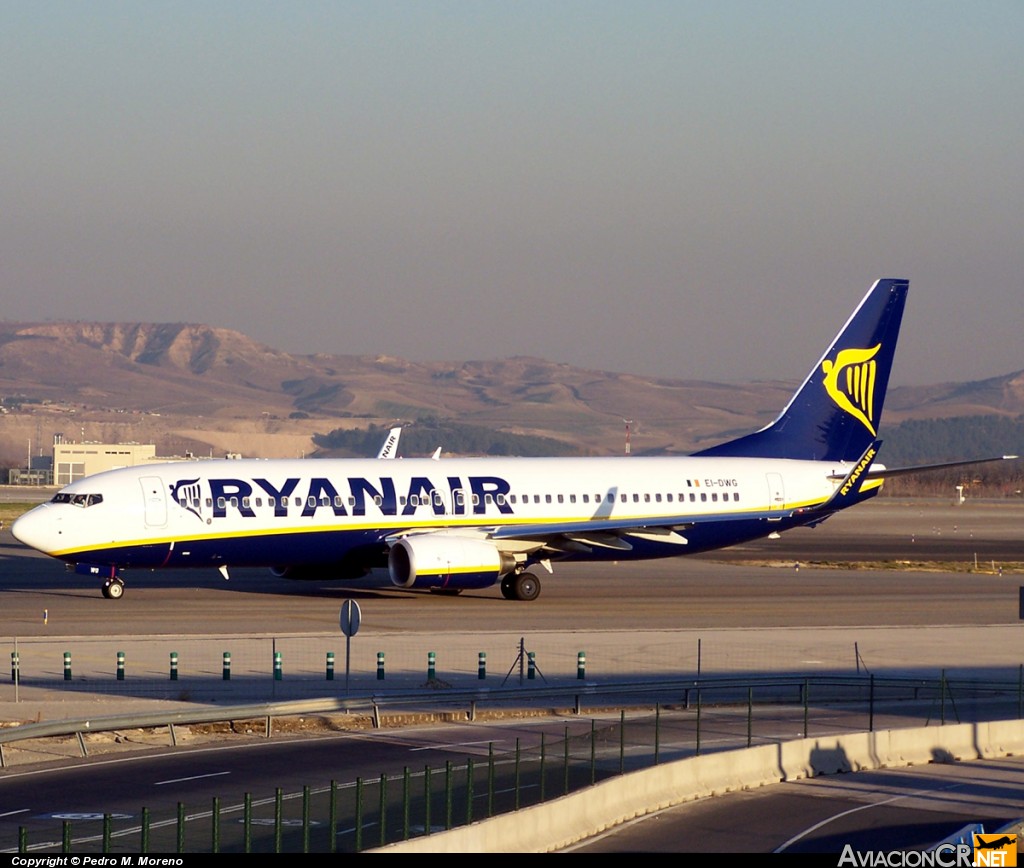 EI-DWG - Boeing 737-8AS - Ryanair