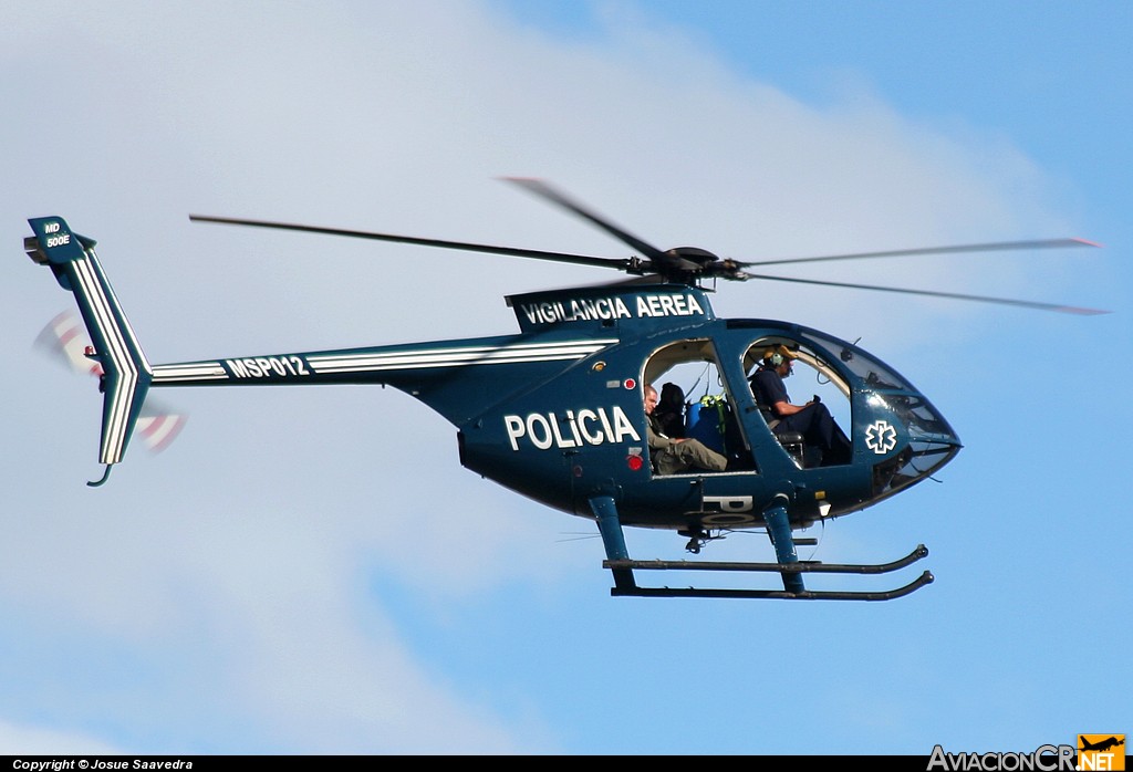 MSP012 - McDonell Douglas MD500 - Ministerio de Seguridad Pública - Costa Rica