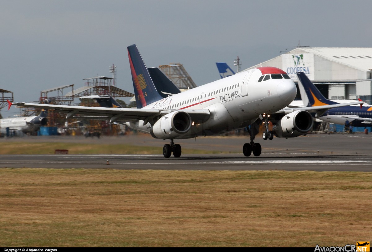 N474TA - Airbus A319-132 - TACA Perú