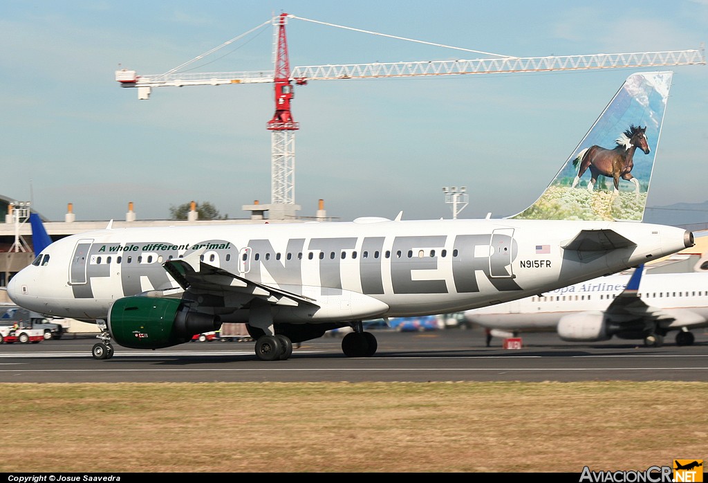 N915FR - Airbus A319-112 - Frontier Airlines