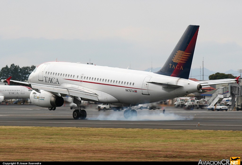 N476TA - Airbus A319-132 - TACA