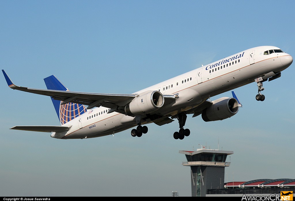 N41140 - Boeing 757-224/ET - Continental Airlines