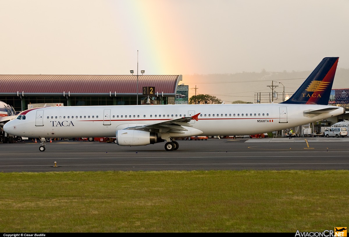 N568TA - Airbus A321-231 - TACA