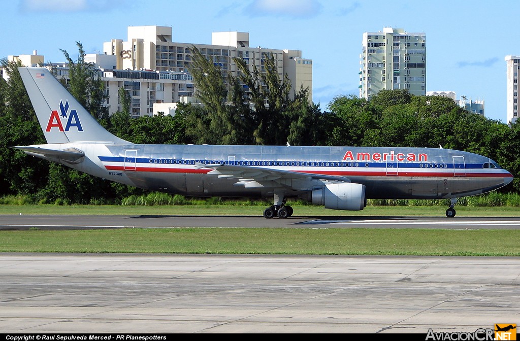 N77080 - Airbus A300B4-605R - American Airlines