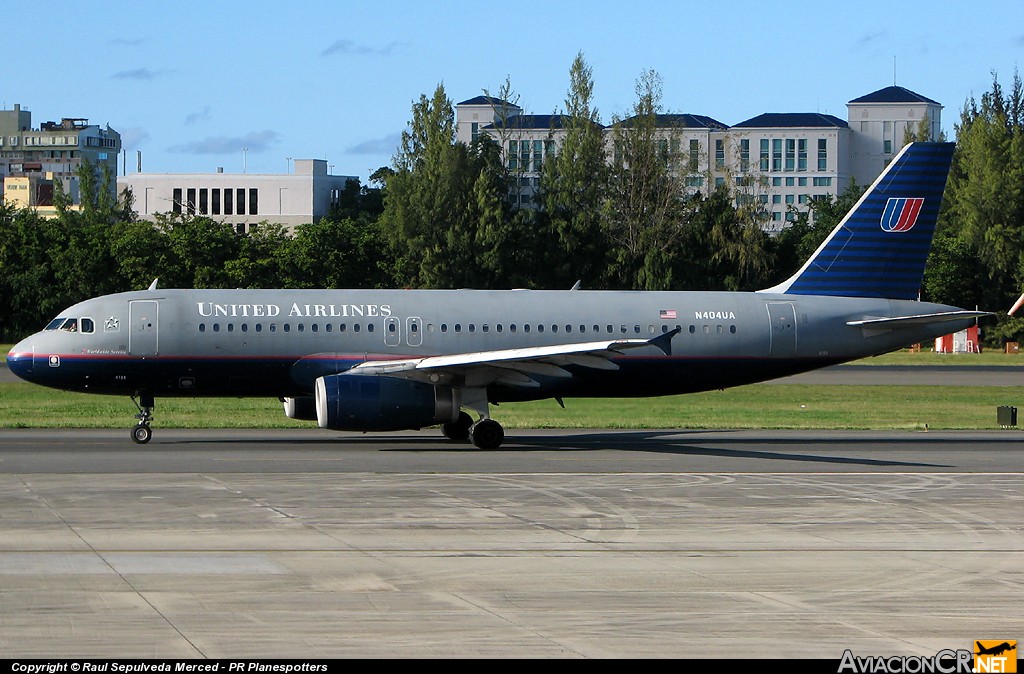 N404UA - Airbus A320-232 - United Airlines