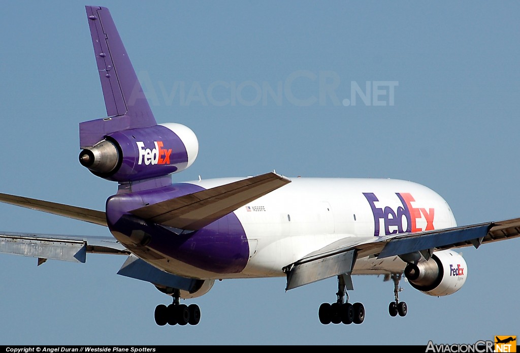N566FE - Mcdonnell Douglas MD-10-10F - FedEx