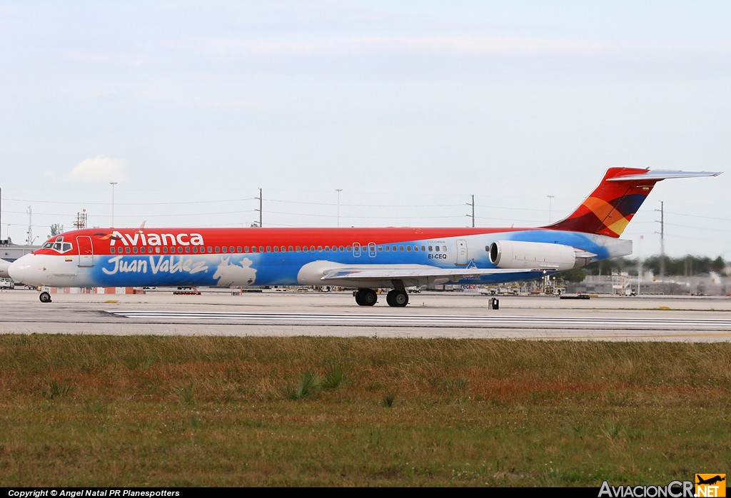 EI-CEQ - McDonnell Douglas MD-83 (DC-9-83) - Avianca Colombia
