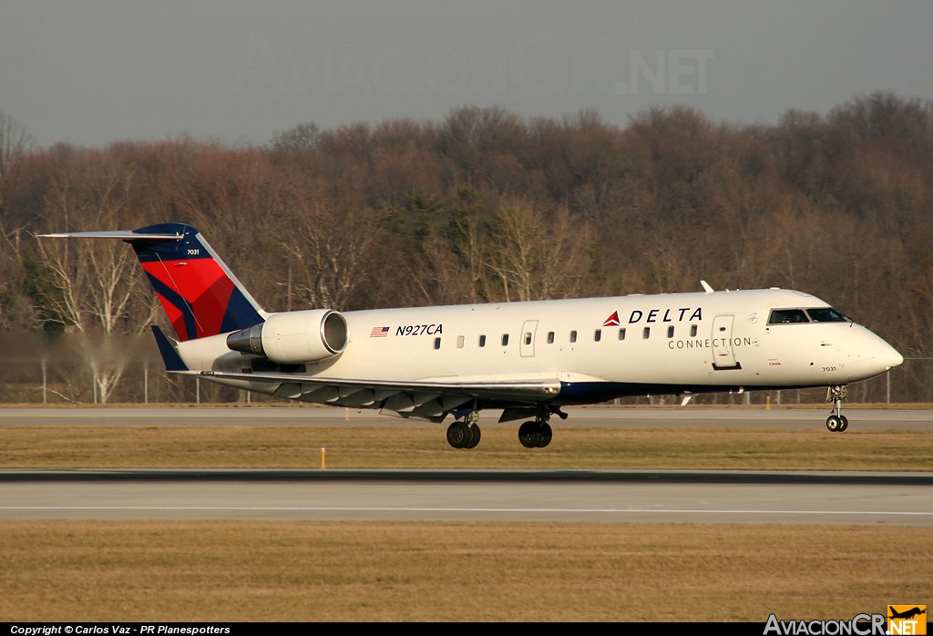 N927CA - Canadair CL-600-2B19 Regional Jet CRJ-100LR - Delta Connection