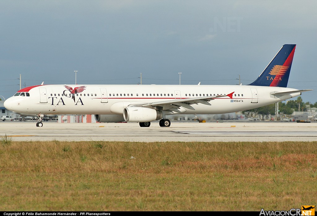 N564TA - Airbus A321-231 - TACA