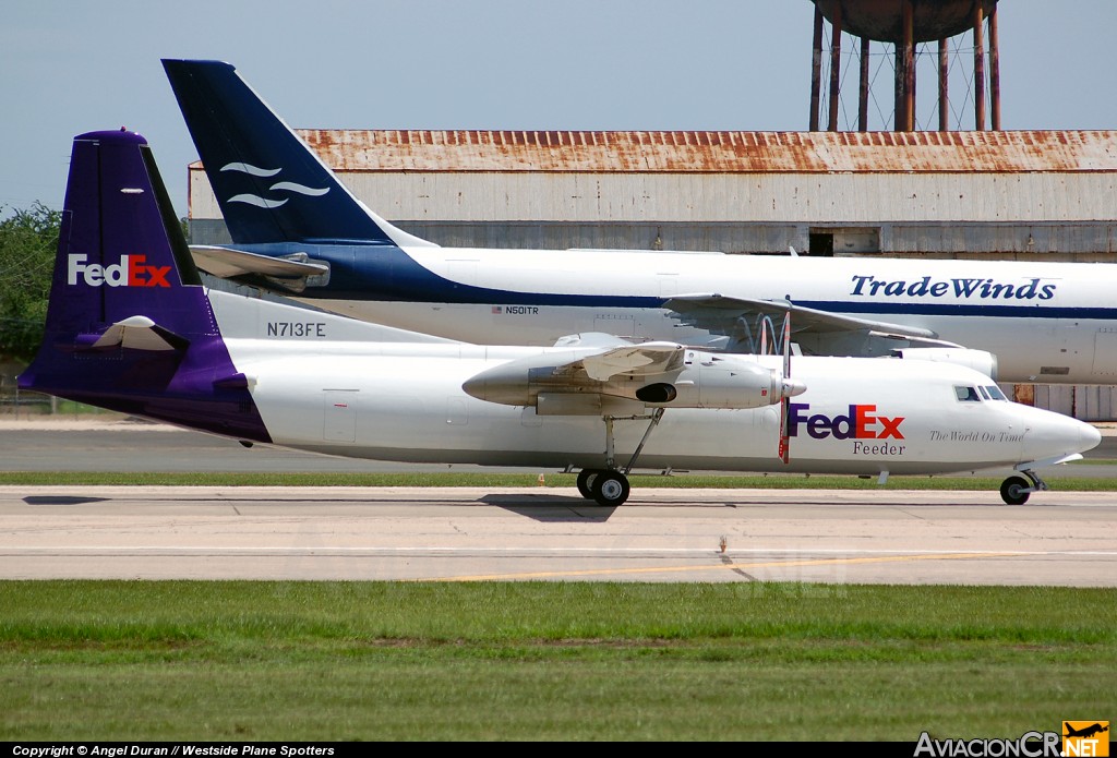 N713FE - Fokker F-27 Friendship - FedEx