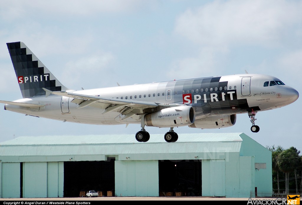 N520NK - Airbus A319-132 - Spirit Airlines