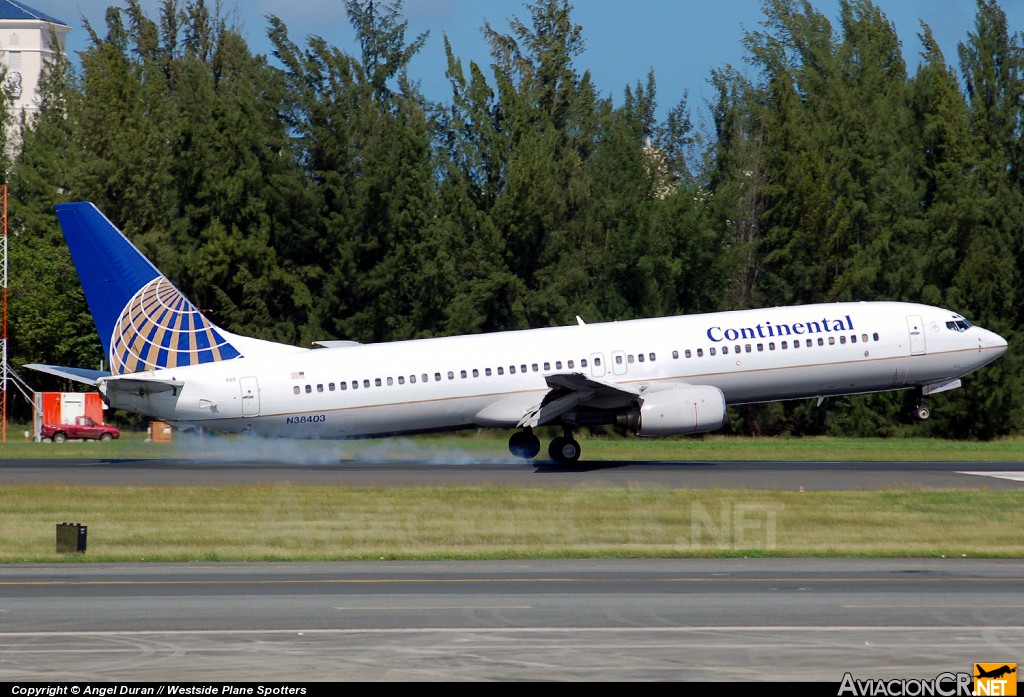 N38403 - Boeing 737-924 - Continental Airlines