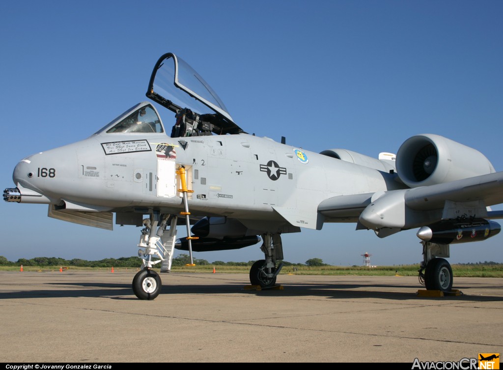 80-0168 - Fairchild A-10A Thunderbolt II - USAF - United States Air Force - Fuerza Aerea de EE.UU