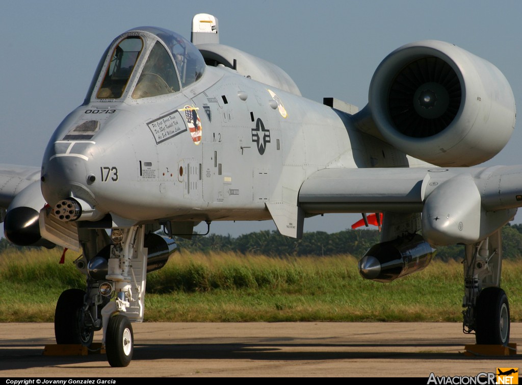 80-0173 - Fairchild A-10A Thunderbolt II - USAF - United States Air Force - Fuerza Aerea de EE.UU