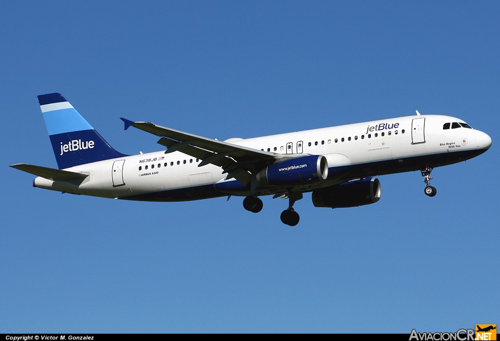 N638JB - Airbus A320-232 - Jet Blue