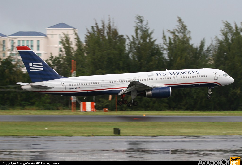 N918UW - Boeing 757-225 - US Airways