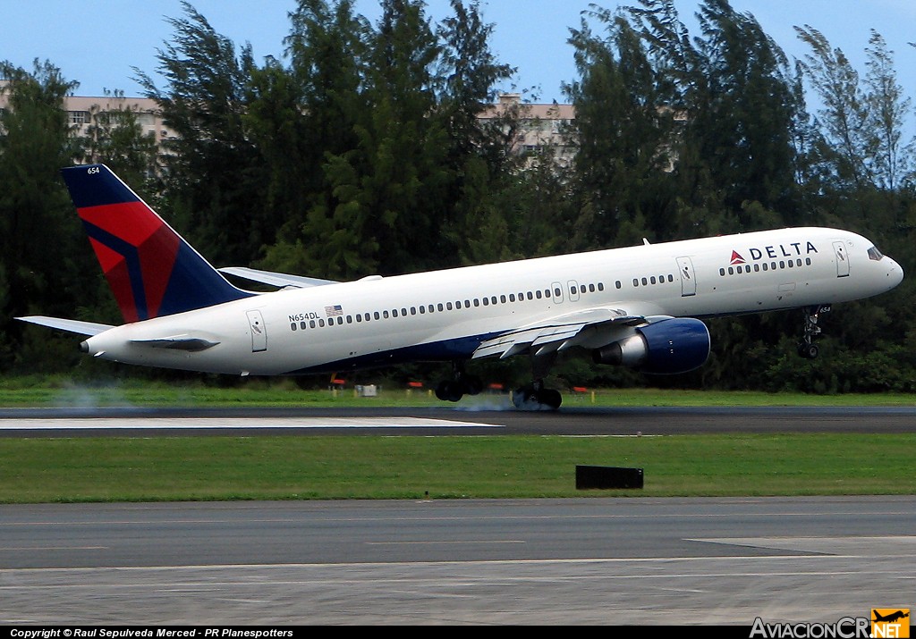 N654DL - Boeing 757-232 - Delta Airlines