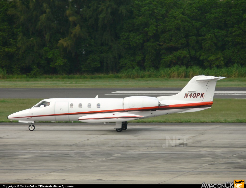 N40PK - Learjet 35A - Med Air Llc