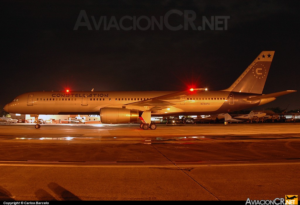 N740PA - Boeing 757-2G5 - Constellation