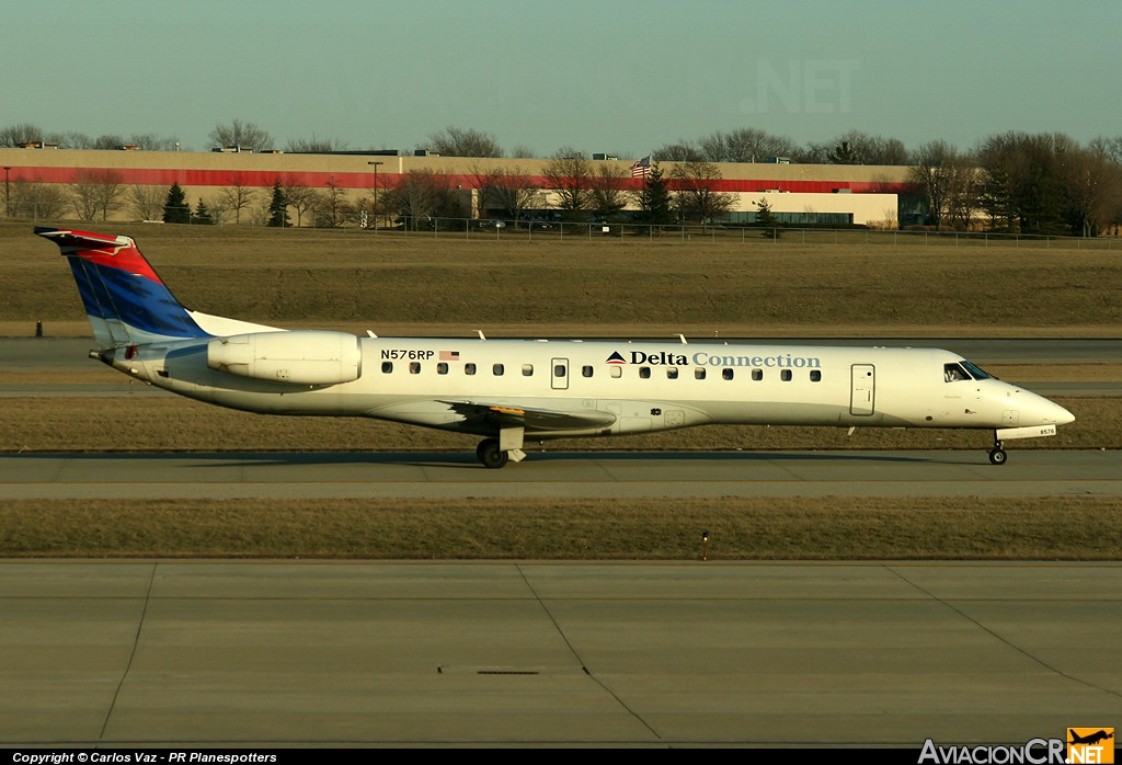 N576RP - Embraer EMB-145LR (ERJ-145LR) - Delta Shuttle