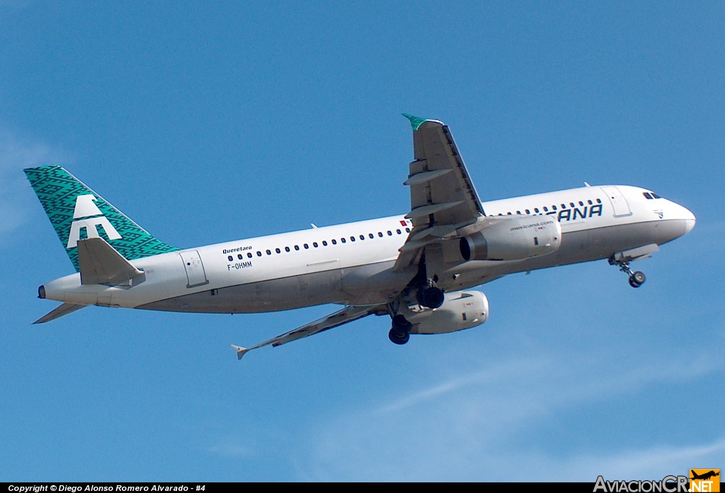 F-OHMM - Airbus A320-231 - Mexicana