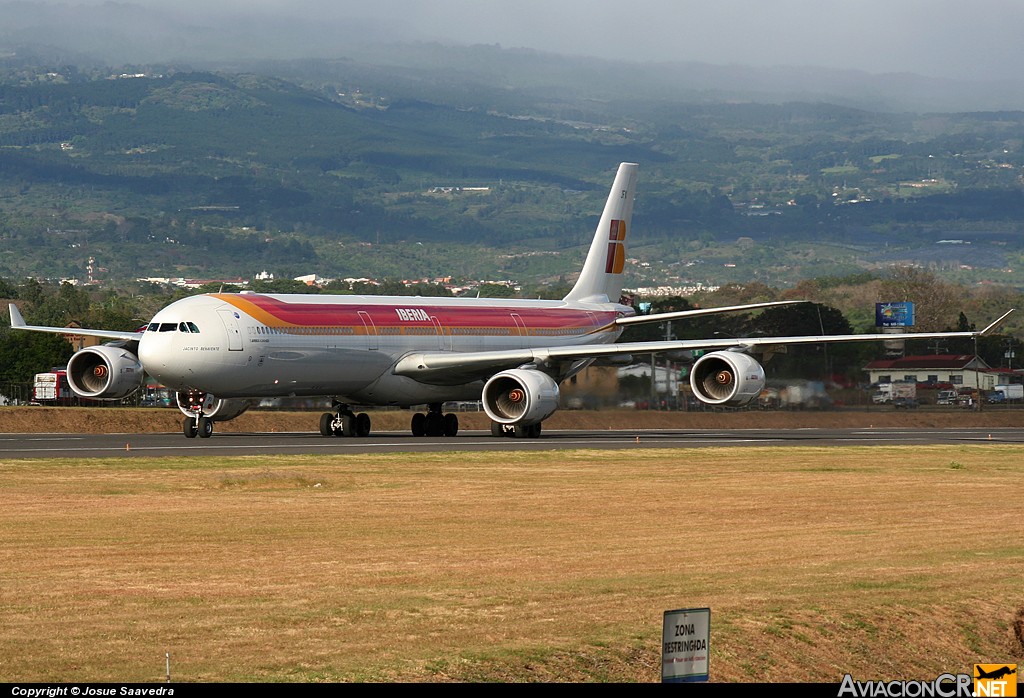 EC-JFX - Airbus A340-642 - Iberia