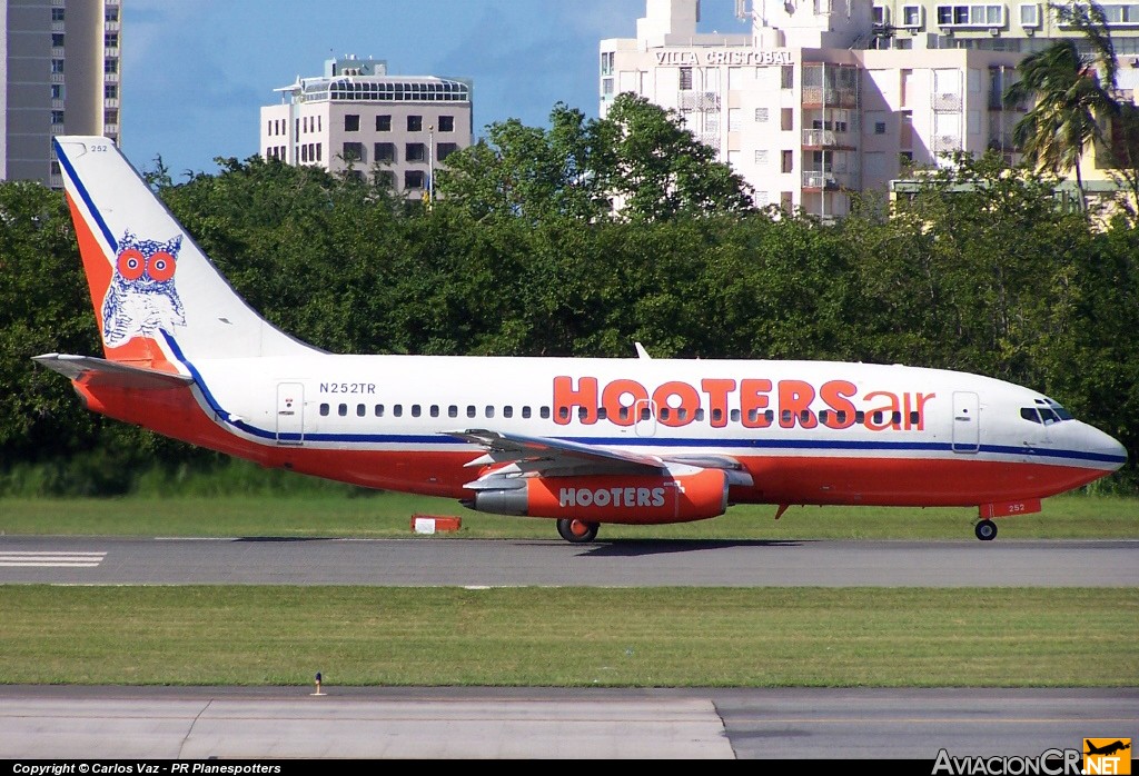 N252TR - Boeing 737-228/Adv - Pace Airlines- (Hooters Air)