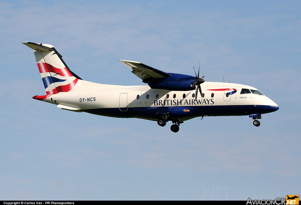OY-NCS - Dornier Do-328-110 - British Airways (Sun-Air)