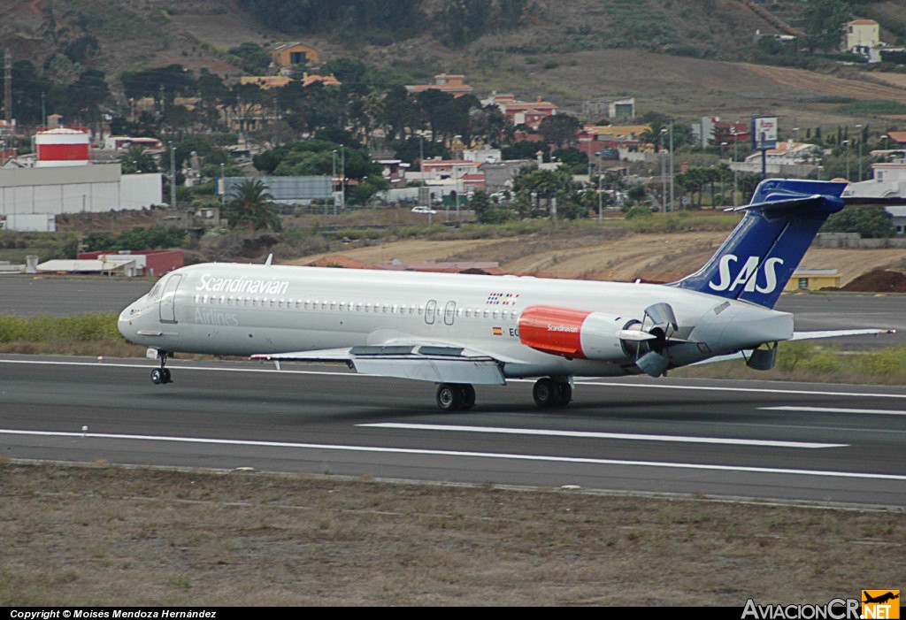 EC-JRR - McDonnell Douglas MD-87 (DC-9-87) - Scandinavian Airlines-SAS