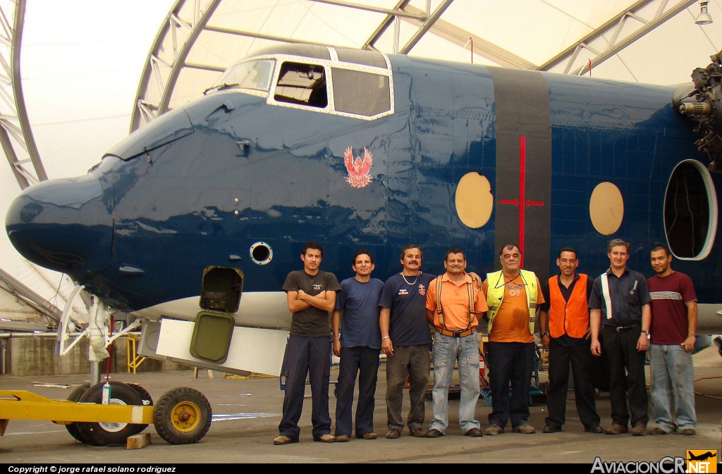 MSP002 - De Havilland Canada C-7A Caribou - Ministerio de Seguridad Pública - Costa Rica