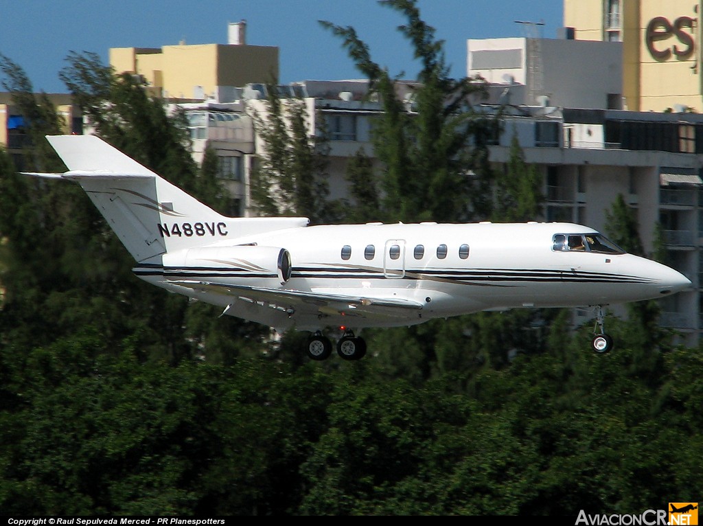 N488VC - Hawker 800XP - OAKLR LLC.