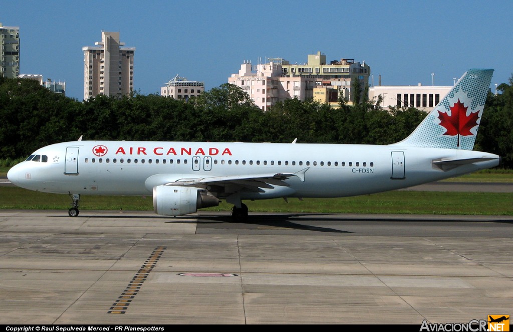 C-FDSN - Airbus A320-211 - Air Canada
