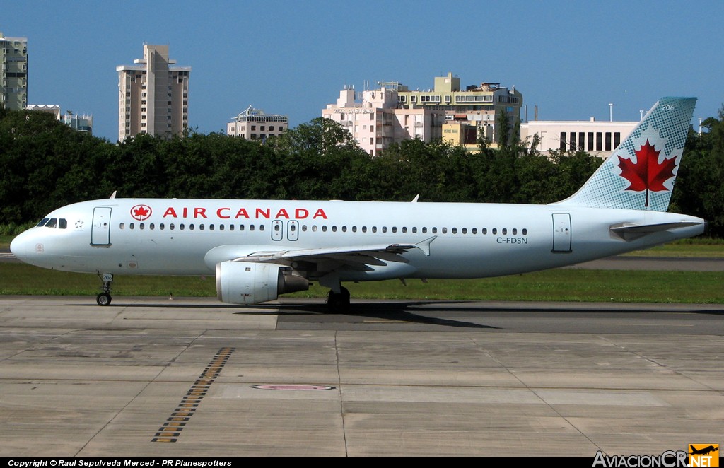C-FDSN - Airbus A320-211 - Air Canada