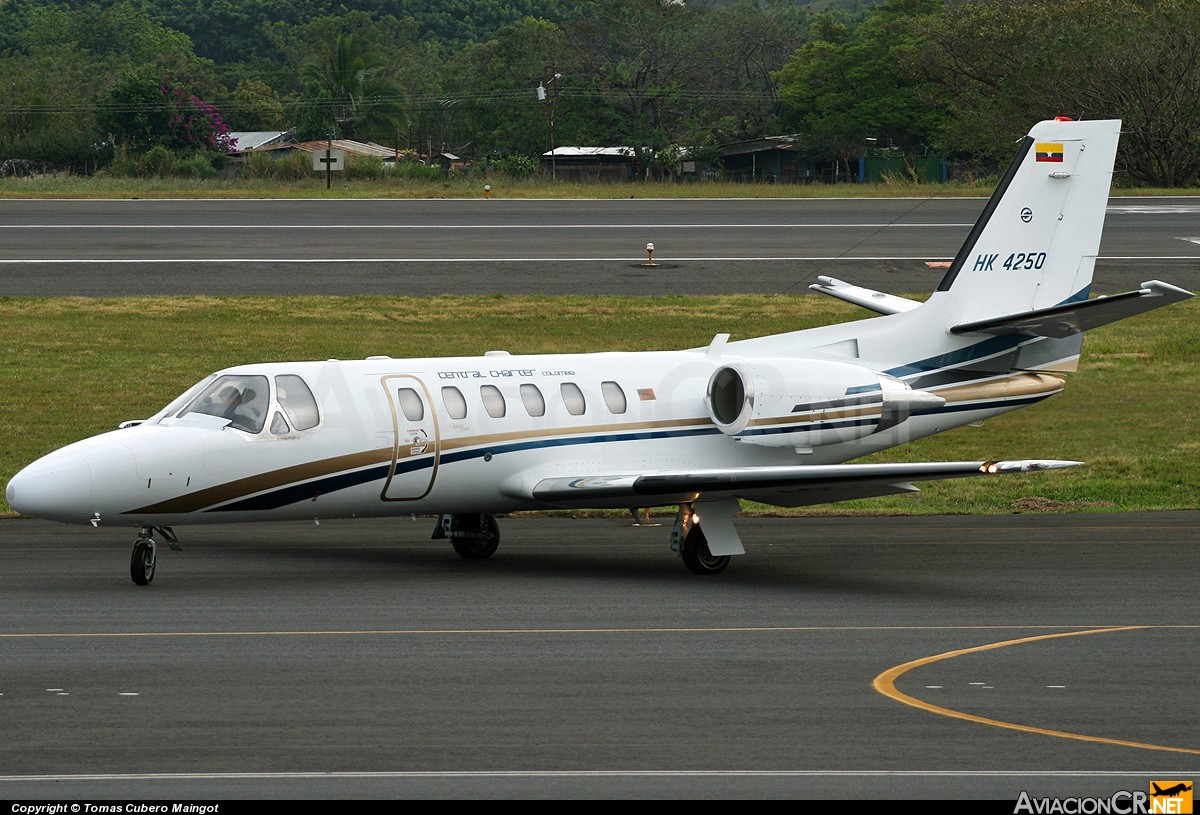 HK-4250 - Cessna 550B Citation Bravo - Central Charter Colombia