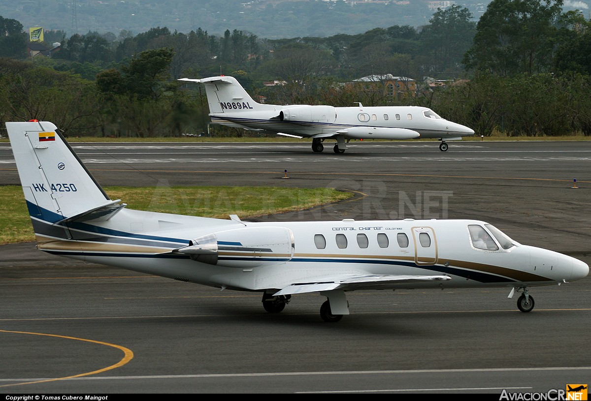 HK-4250 - Cessna 550B Citation Bravo - Central Charter Colombia